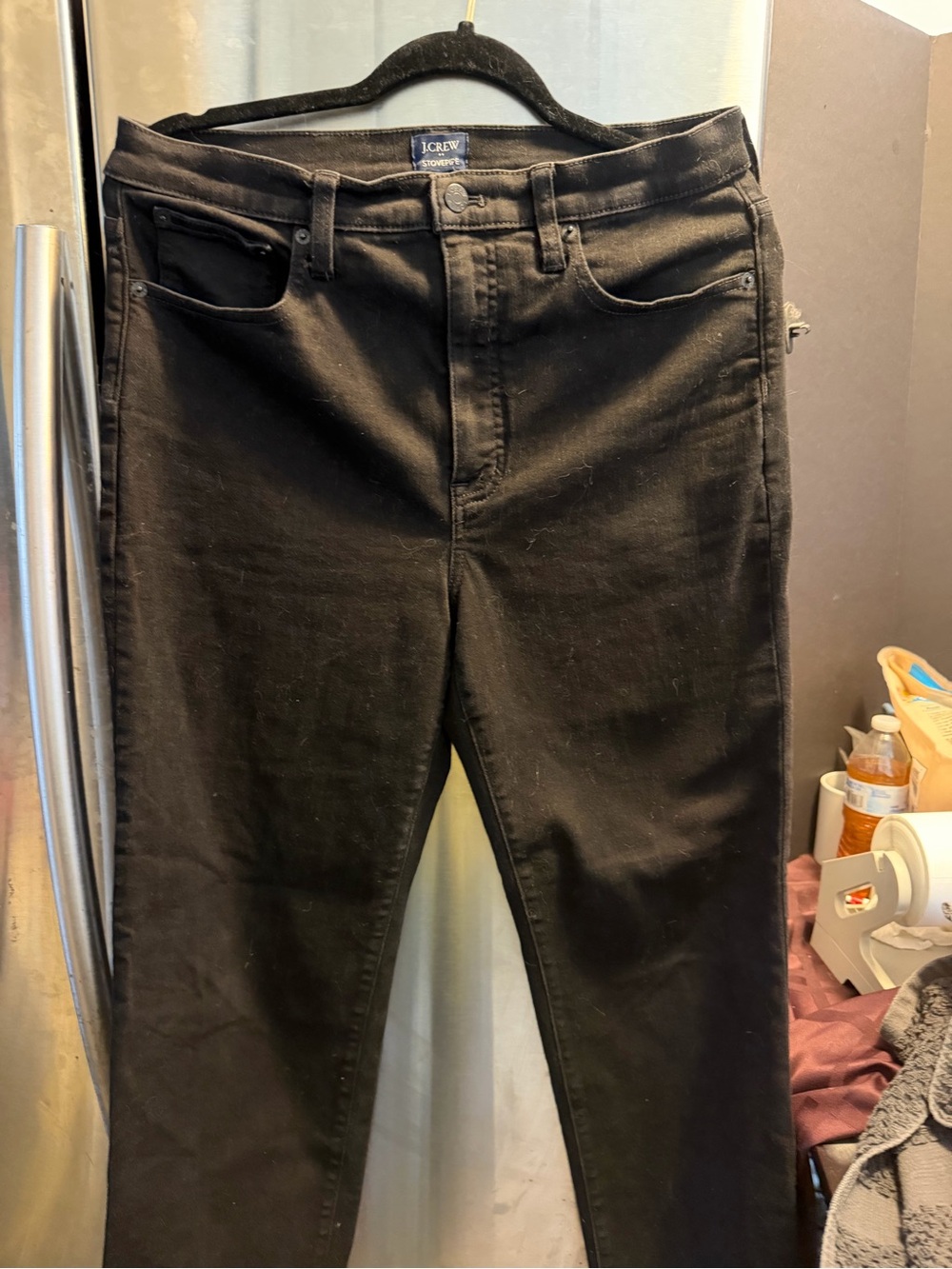 J. Crew Black Boot Cut Jeans